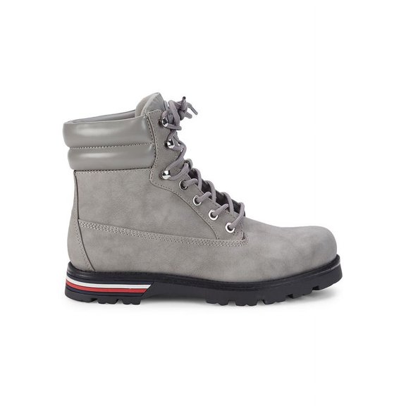 Women's Melise Faux Suede Booties - Light Grey