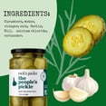 thumbnail image 5 of Ricks Picks The Peoples Pickle – Garlic-Dill Pickle Slices, Non-GMO, All Natural, Gluten-Free, Low Calorie, Dill Pickle Chips, Fresh Dill, Pickle Snacks, 24oz/ 2Jar, 5 of 6