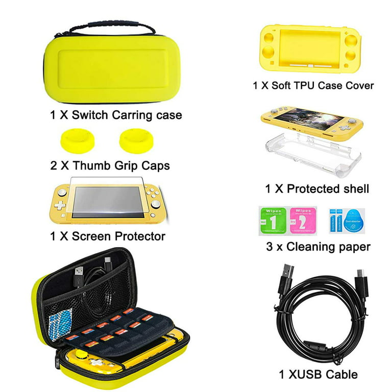 10-in-1 Nintendo Switch LITE Protection Kit Protective Kit