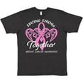 thumbnail image 3 of Inktastic Staying Strong Together with Pink Breast Cancer Ribbon T-Shirt, 3 of 5