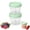 Green[2Pack], variant on Bxaolu 6Pack Food Storage Containers, 4Oz Plastic Freezer Food Storage Jars with Screw Lids, Leakproof Takeout Container for Jam, Reusable Pudding Cups for Fruit, Dessert, Sundaes, Soup, BPA Free
