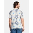 thumbnail image 4 of Corona Men's and Big Men's Graphic Button-Up Shirt, Sizes S-3XL, 4 of 5