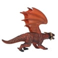 thumbnail image 4 of Figura de dinosaurio volador de imitación de dragón de fuego, de aspecto realista, para decoración de colección., 4 of 14