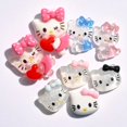 thumbnail image 2 of Puntas de uñas Kawaii Sanrio Hello Kitty, adorno de acrílico, funda de teléfono de dibujos animados, accesorio para uñas, regalo bonito para niña, 10/20 piezas, 2 of 4