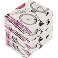 thumbnail image 4 of GZHJMY 12x12Inx6 Sets) Reusable Soft Face Towel,Kitchen Hand Towel Bathroom Absorbent Towel,Gym Hotel Spa-Paris Eiffel Tower Flower, 4 of 7