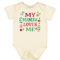 thumbnail image 3 of Inktastic Mamaw Loves Me Girls Apparel Girls Baby Bodysuit, 3 of 5
