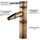 thumbnail image 3 of Grifo de bambú JINMJMXG mezclador monomando cascada lavabo cocina baño, 3 of 5