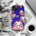 thumbnail image 6 of Pixel Art Cat Phone Case, Playful Retro Gaming Style Cute Cats and Snacks iPhone Cover for iPhone 16 15 14 13 12 11 Pro Plus Mini, 6 of 6