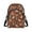 Christmas Gingerbread Pattern, variant on Blue Floral Black Horse Crossbody Bag, Portable Polyester Sling Bag for Travel Casual, Zipper Closure Small Cell Phone Purse for Women