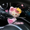 thumbnail image 5 of Gafas de dibujos animados Hellokittys muñeco de peluche señal de giro del limpiaparabrisas del coche juguetes decorativos accesorios para automóviles kawaii colgante decorativo, 5 of 5