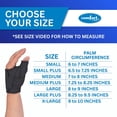 thumbnail image 7 of Comfort Cool Thumb CMC Restriction Splint - Black, Left Hand, Medium Plus (NC79558), 7 of 7