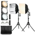 thumbnail image 1 of VEVOR Kit d'Éclairage Softbox 16 Po x 16 Po 3000-6500K Réglable pour Prise de Vue, 1 of 9