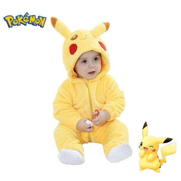 Disfraz de Pokemon Snorlax Pikachu para bebe pijama Kawaii Kigurumi peleles para recien nacido ropa de dormir de invierno qym unisex Walmart en linea