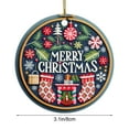 thumbnail image 2 of HOMBOTI Christmas Ornaments 2024 Christmas Home Decoration Hanging Bedroom Living Room Festive Ambience Decoration Hanging Decoration, 2 of 6