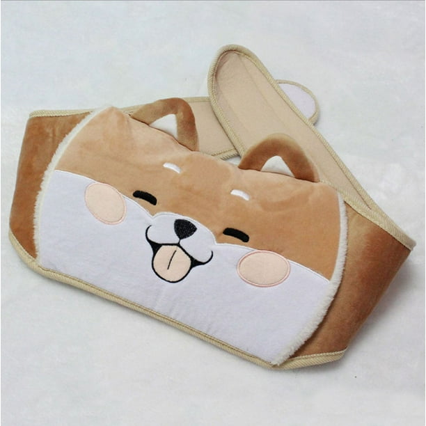 Bolsa de agua caliente eléctrica que carga el calentador eléctrico de peluche lindo cinturón para calentar el vientre inyección de agua calentador de manos lindo