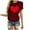 Wine, variant on Babysbule Womens Tops, Women Couples Lover Valentine's Day Short Sleeve Love Letter Print T Shirts Tops