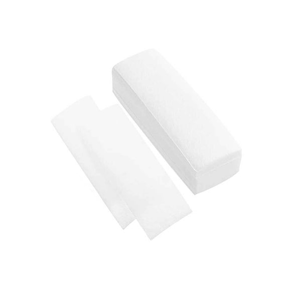 Minnieouse Papel encerado portátil de un solo reemplazo profesional hombres mujeres pierna pecho axila tira de cera accesorios para Tratamientos faciales 10 piezas
