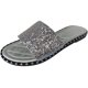 thumbnail image 2 of Mujeres Glitter Bling Fancy Slide Flat Low Wedge Casual Moda Sandalias Zapatos Wmkox8yii hj789, 2 of 5