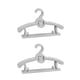 thumbnail image 2 of 10 piezas de perchas para pequeños, perchas para pantalones, perchas telescópicas para ropa, perchero para ropa de bebé para , guardería, Gris Soledad Perchas, 2 of 10