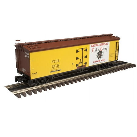 Atlas 3001543 O Finks Purple Ribbon Beer 36 Lager Beer 40' Wood Reefer Car
