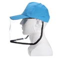thumbnail image 1 of 2 In 1 Removable Anti-spitting Splash Protective Hat Anti Sunlight Windproof Dust-proof Mask Face Cover Cap Unisex, 1 of 1
