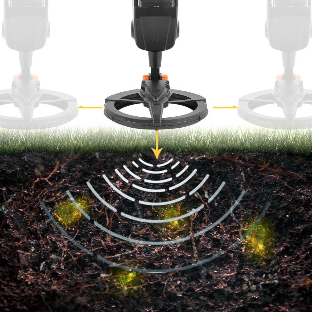 Metal Detector MD-1008A Advanced Kid's Gold Finder Treasure Hunter Pro Detector