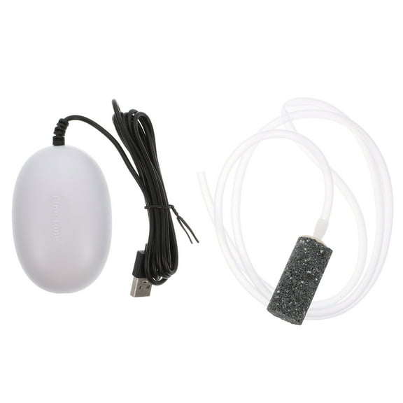 Jiandong Aquarium Air Pump 1 set of Aquarium Air Pump Fish Tank Air Aerator Pump Aquarium Oxygen Pump(3.35X2.24X1.38Inch)