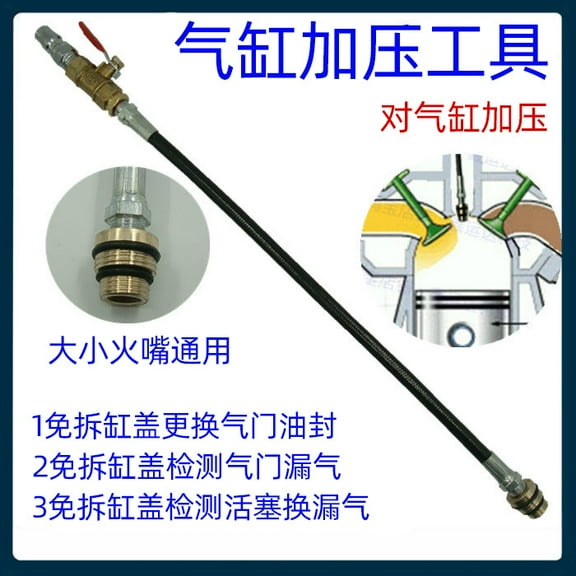 RENACLIPY Cylinder Detection Tool Multi Copper Air Leak Tester for Car High Precision