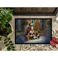 thumbnail image 3 of Carolines Treasures DAC4063JMAT 24 x 36 in. Unisex Basset Hound & Santa Claus Doormat, 3 of 5