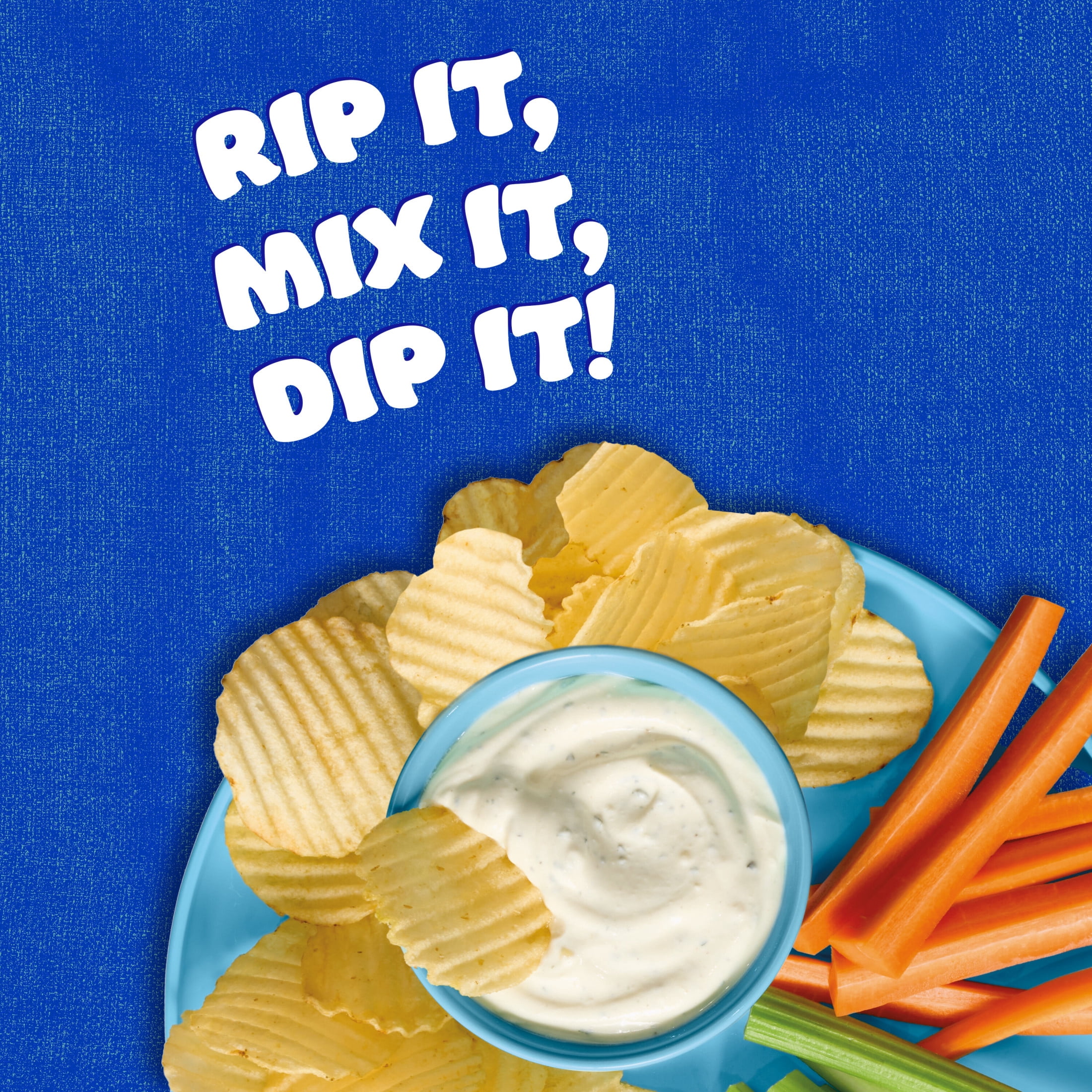 (3 pack) (4 Pack) Hidden Valley Original Ranch Dip Mix, 1 oz Packet