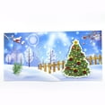 thumbnail image 3 of DPTALR Christmas Card Set Santa Claus Elk Snowman Diamond Painting DIY Holiday Card 8pc, 3 of 9
