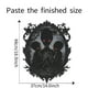 thumbnail image 3 of Xihbxyly Pegatina de Espejo de Fantasma de Halloween, Diseño de Temática Aterradora, Fácil de Despegar y Pegar, Decoración Festiva de Pared, para La Entrada o El Dormitorio, Material Ecológico y Segu, 3 of 7
