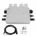 thumbnail image 2 of Grid Tie Micro Inverter, Micro Inverter IP65 Water Proof  for Home Silver US Plug, 2 of 7