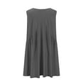 thumbnail image 6 of Enjoytime Womens Casual Solid Dresses Sleeveless Loose Flowy Midi Summer Dress Ruffle Sundresses Clothes For Women 2025, 6 of 7