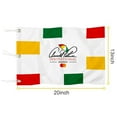 thumbnail image 2 of DianYu Arnold Palmer Invitational Golf Pin Flag Practic Putting Green Golf Flag For Backyard Garden  Miniature Pin Flag with Three Brass Grommets 12x18Inch, 2 of 5