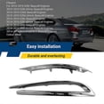 thumbnail image 5 of 1Pair Rear Bumper Protector Chrome Trim for F10 528i 535i, 5 of 5