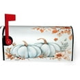 thumbnail image 2 of Mailbox Covers Pumpkin Fall Leaf Thanksgiving Magnetic Letter Post Box Cover Standard Size 18x21 Inch Garden Yard Home Decorative, 2 of 6