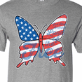 thumbnail image 4 of Inktastic Patriotic Butterfly T-Shirt, 4 of 5