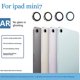 thumbnail image 3 of Protector de lente de cámara TQEHS Para iPad Mini 7 vidrio templado antiarañazos Clearmetal P2W8, 3 of 5