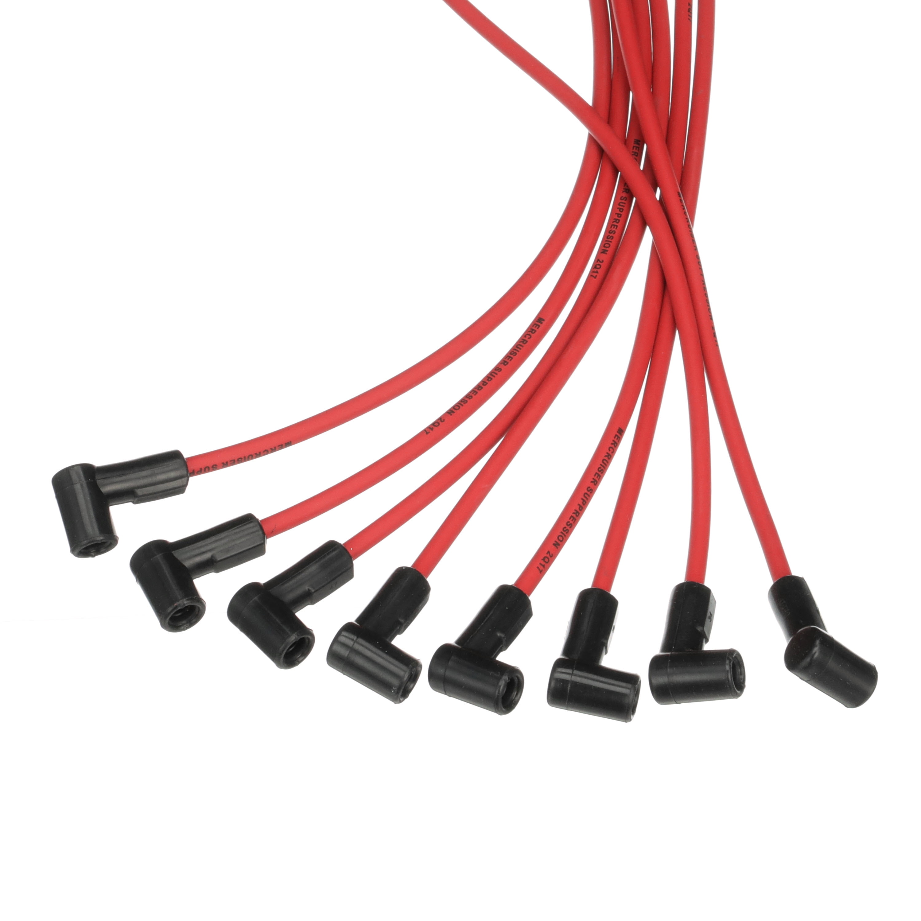 Quicksilver 816608Q70 Red Wire Spark Plug Wire Kit - Walmart.com