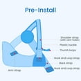 thumbnail image 2 of VELPEAU Arm Sling Shoulder Immobilizer, Fits Left or Right Arm, Unisex (Large), 2 of 9