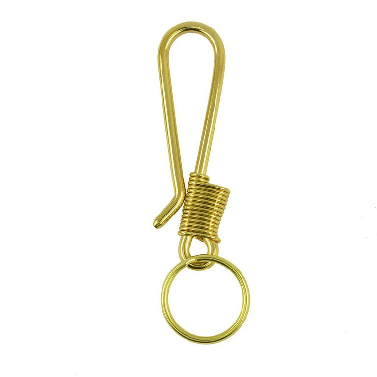 Gazechimp Snap Lobster Clasp Hook Bag Key Keychain Holder 8.8 x 2.5cm, Women's, Size: As described, Gold