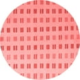thumbnail image 1 of Ahgly Company Indoor Round Solid Red Modern Area Rugs, 6' Round, 1 of 4