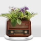 thumbnail image 2 of Adorno Creativo En Forma De Radio, Maceta De Flores De Radio De Estilo Retro, Maceta Suculenta De Resina En Forma De Radio Multifunción Para Mesa De Escritorio Serendint HA015604-00, 2 of 7