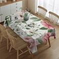 thumbnail image 3 of Pioneer Flower Rectangle Tablecloth 60"x84",Waterproof Polyester Rectangle Table Cloth, Wipeable Spillproof Polyester Tablecloth for Dining, Camping, Indoor and Outdoor, 3 of 5