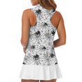 thumbnail image 5 of Whosucclay Spider Spider web Womens Golf Shirt for Ladies, No Shrinkage Air Permeable Womens Sleeveless Golf Shirts for Athletic Outdoor XS - 2XL, 5 of 8