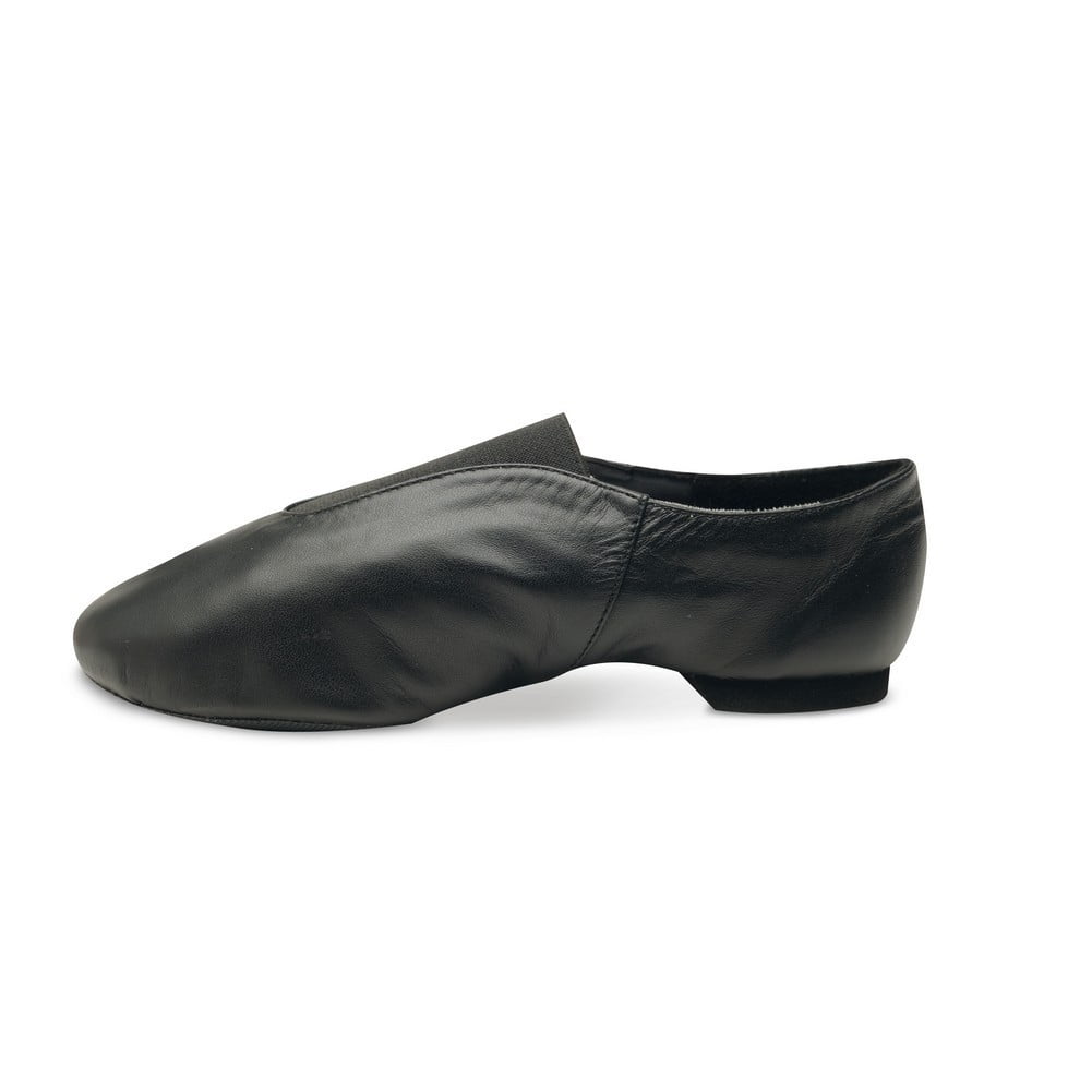 soft leather black shoes