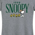 thumbnail image 3 of Peanuts - 1950's Camper Snoopy - Women's Short Sleeve Graphic T-Shirt, 3 of 6
