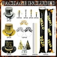 thumbnail image 2 of Tumao New Years Eve Decorations 2026, New Year Party Hats, Headbands, Bead Necklace, Balloon, Partyy Blowouts for Black Gold new years Eve Decorations 2026 Party Accessories, 2 of 7