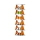 thumbnail image 1 of Armario de zapatero multicapa - Organizador de almacenamiento plegable apilable con puertas transparentes para armario, entrada y balcón, plástico ABS, diseño que ahorra espacio, 1 of 1